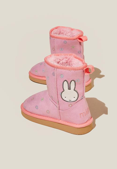 Cotton On - Kids licensed home boot - lcn mif miffy/blush pink