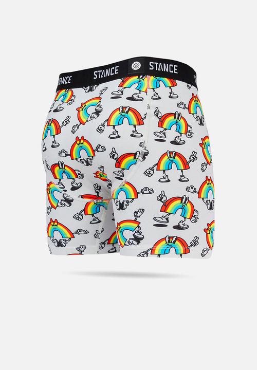 Stance Socks - Vibeon boxer brief - rainbow
