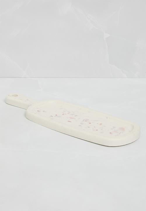 Terrazzo Home - Paddle Serving Board - Pink