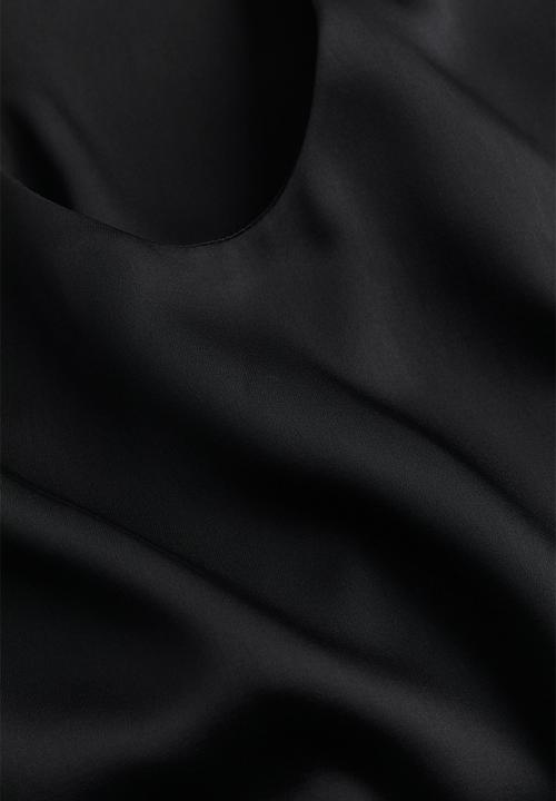H&M - Racer-back vest top - black