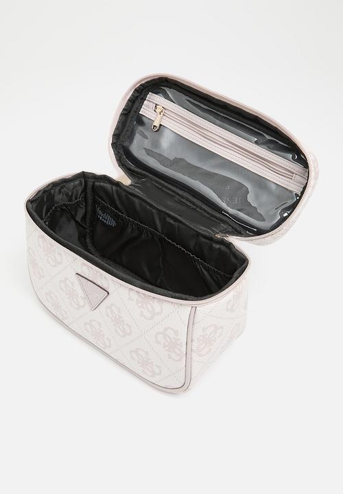 GUESS - Berta Toiletry Train Case - Dove