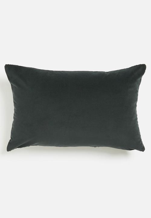 Hertex Fabrics - Ange Cushion Cover - Charcoal