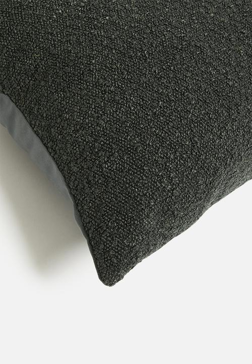Hertex Fabrics - Ange Cushion Cover - Charcoal