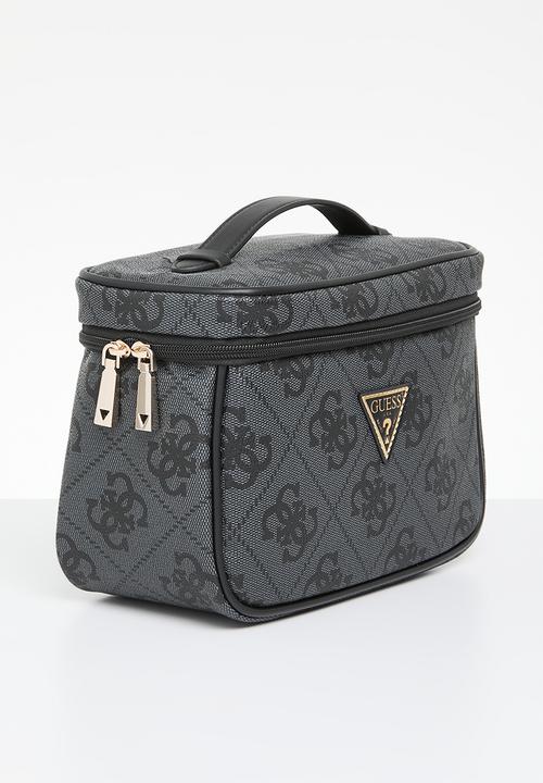 GUESS - Berta Toiletry Train Case - Coal