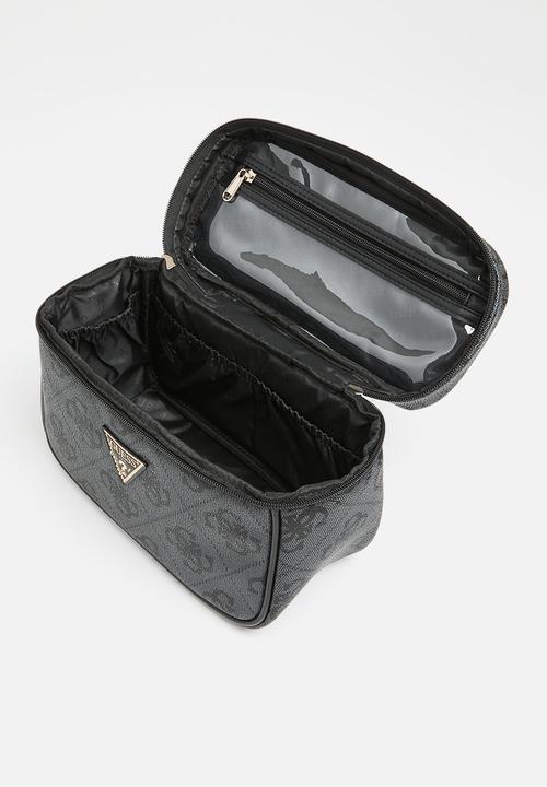 GUESS - Berta Toiletry Train Case - Coal
