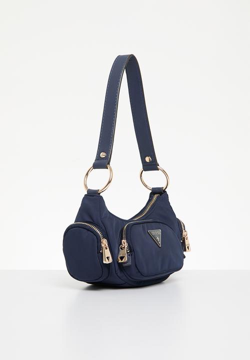 GUESS - Eco gemma mini shoulder bag-navy