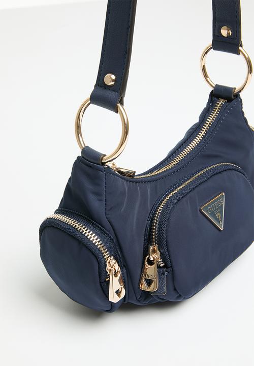 GUESS - Eco gemma mini shoulder bag-navy