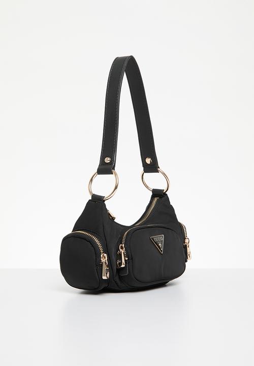 GUESS - Eco gemma mini shoulder bag - black