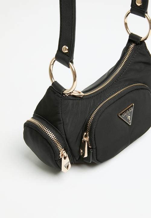 GUESS - Eco gemma mini shoulder bag - black