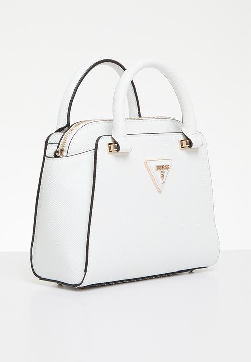 GUESS - Avis small satchel - white