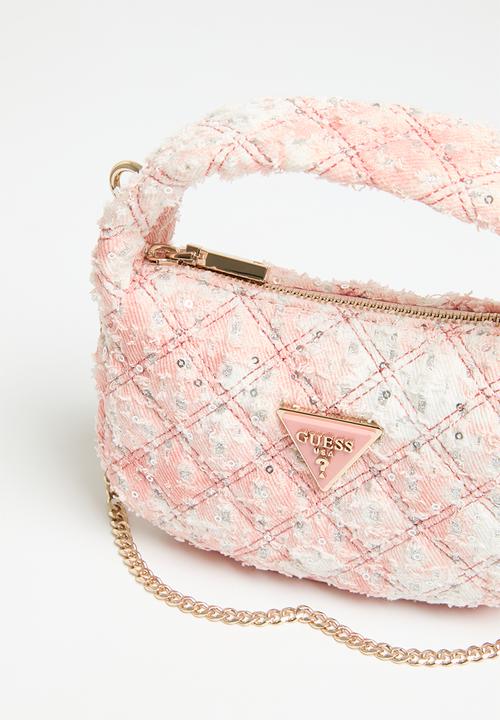 GUESS - Rianee quilt mini hobo - pink
