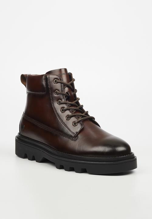 MAZERATA - VINCHEY 38 Faux Leather Mens B Pack - chocolate