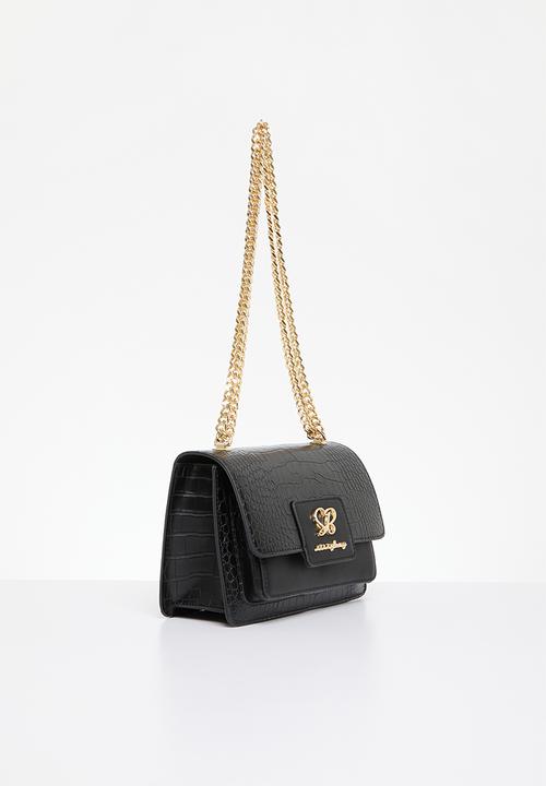 SISSY BOY - Gracie structured crossbody bag - black