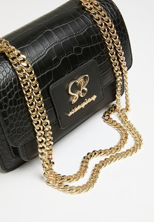 SISSY BOY - Gracie structured crossbody bag - black