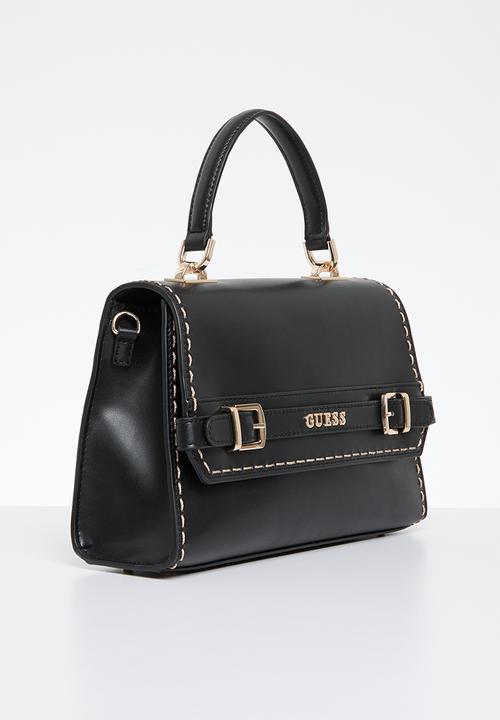 GUESS - Sestri top handle flap-black