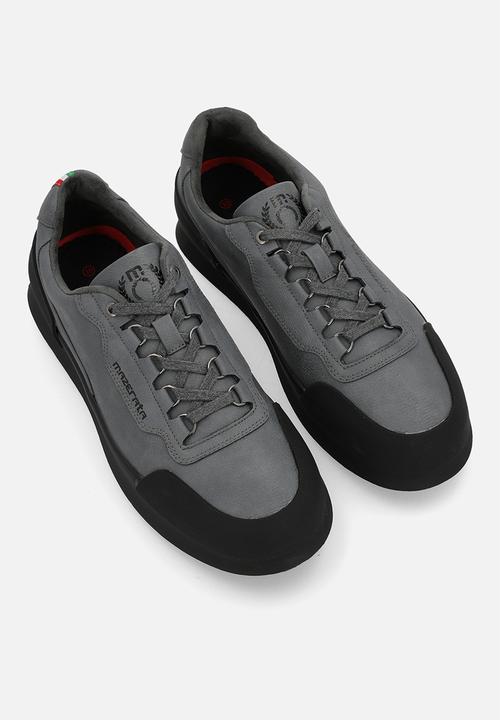 MAZERATA - Valentino 9 faux nubuck - grey
