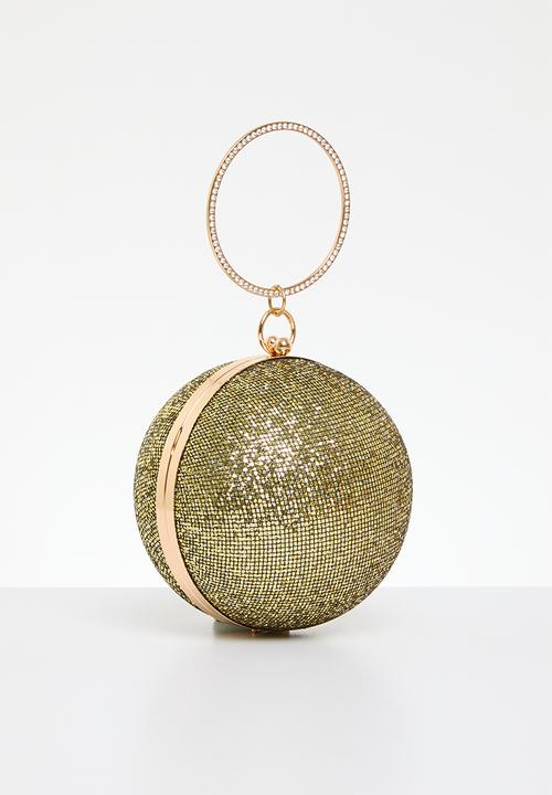 MILLA - Evie clutch  bag-gold