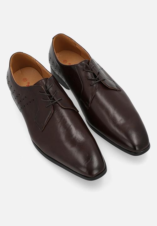 MAZERATA - Grazie 58 leather choc mens - choc
