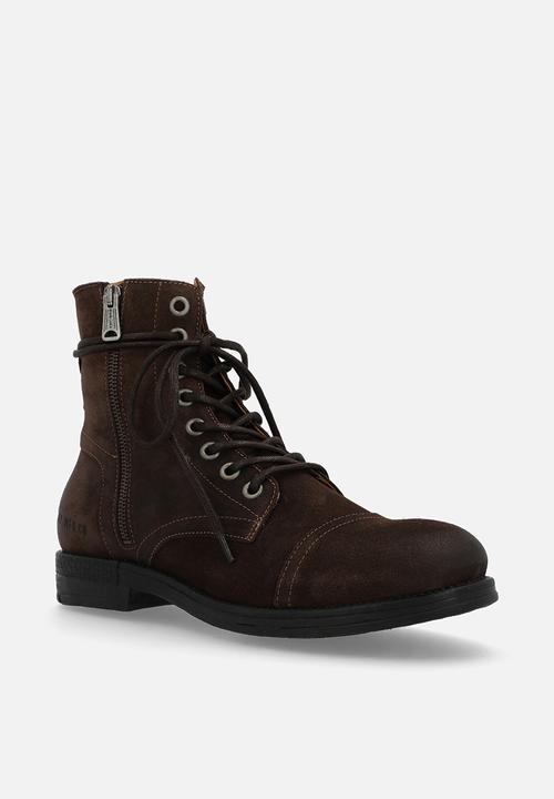 Replay - Pack suede - dk brown