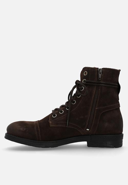 Replay - Pack suede - dk brown