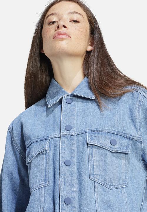 adidas Originals - 3 Stripe Jacket - Light Denim