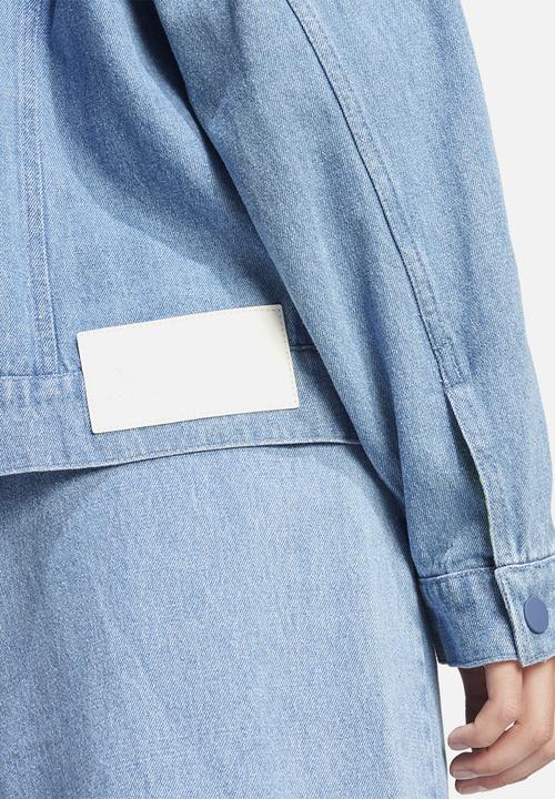 adidas Originals - 3 Stripe Jacket - Light Denim