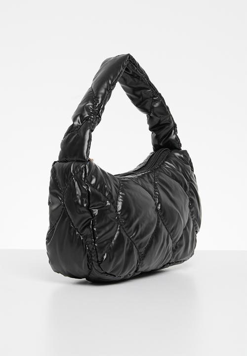 Superbalist - Quilted top handle bag - black