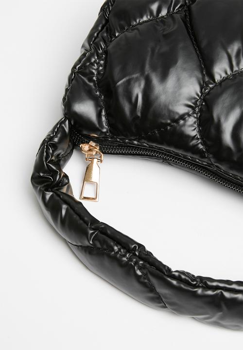Superbalist - Quilted top handle bag - black