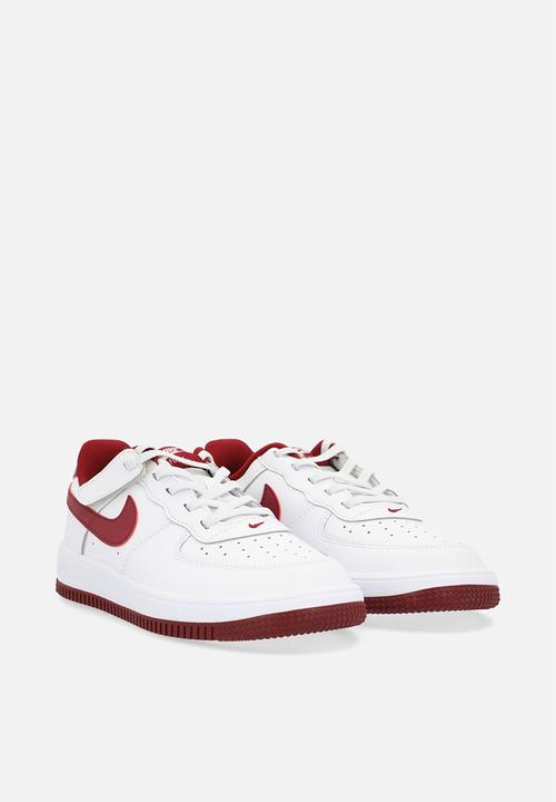 Nike - Nike Force 1 Low Easyon - White/Team Red