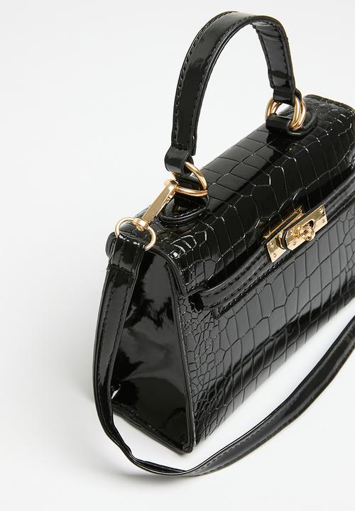 edit - Zuri mini tote bag-black