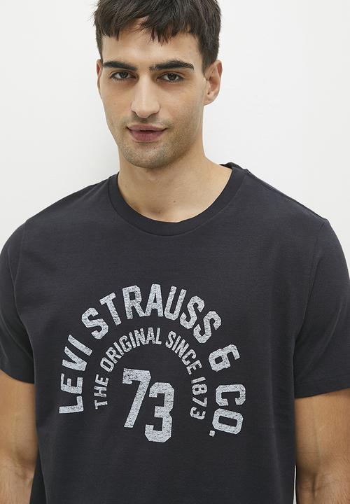 Levi’s® - Graphic crewneck tee - black