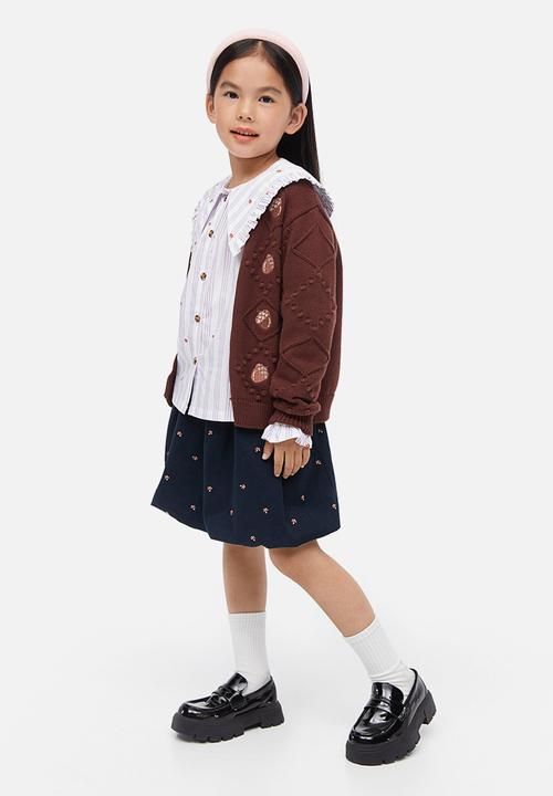 H&M - Knitted cardigan - brown,multi