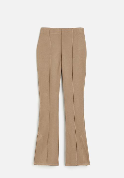 H&M - Flared leggings - beige