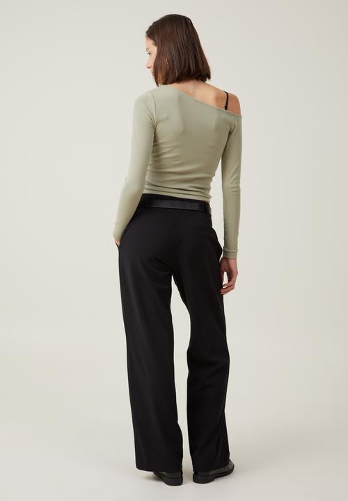 Cotton On - Luis Suiting Pant - Black