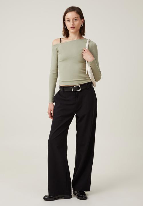 Cotton On - Luis Suiting Pant - Black