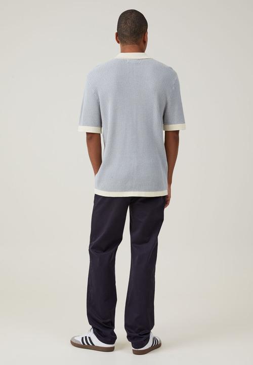 Cotton On - Regular fit straight chino - navy