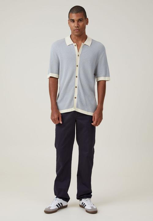 Cotton On - Regular fit straight chino - navy