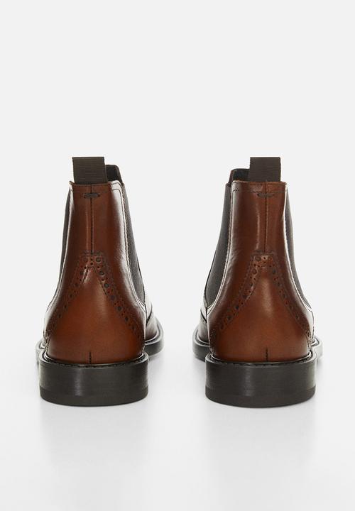 MANGO - Ankle boots chelpica - brown