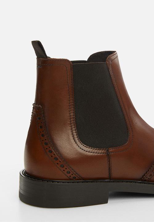 MANGO - Ankle boots chelpica - brown
