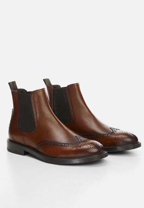 MANGO - Ankle boots chelpica - brown