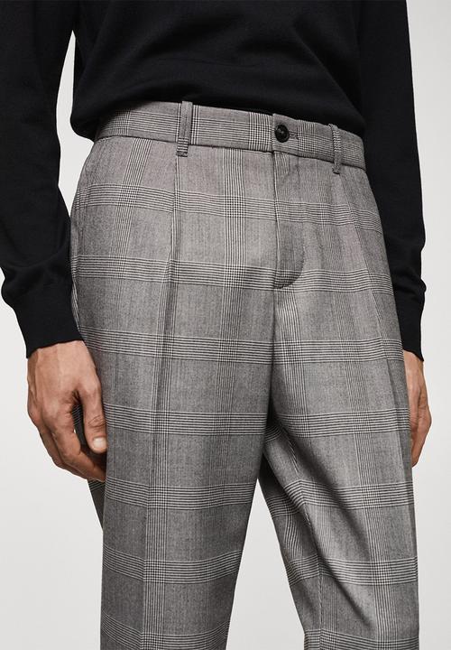 MANGO - Trousers Cupid - Grey