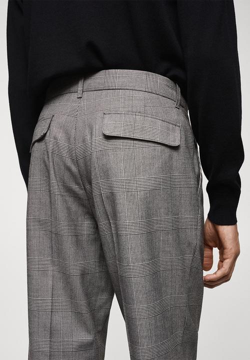 MANGO - Trousers Cupid - Grey