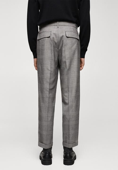 MANGO - Trousers Cupid - Grey