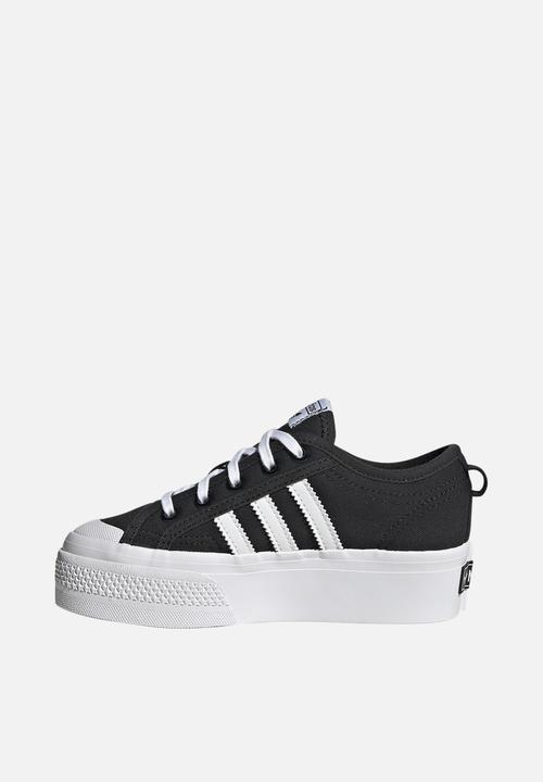 adidas Originals - Nizza Platform C - Core Black/Ftwr White/Core Black