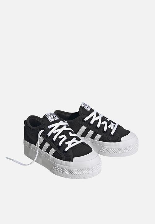 adidas Originals - Nizza Platform C - Core Black/Ftwr White/Core Black