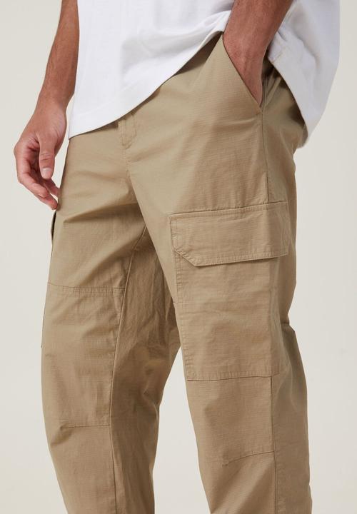 Cotton On - Ripstop jogger - light camel