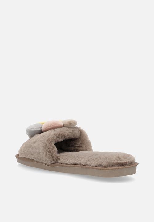 Superbalist - Flower slipper - brown