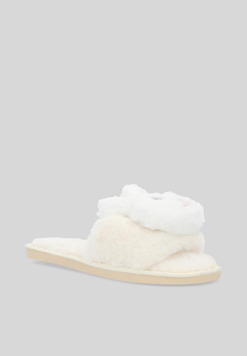 Superbalist - Rabbit slipper - white