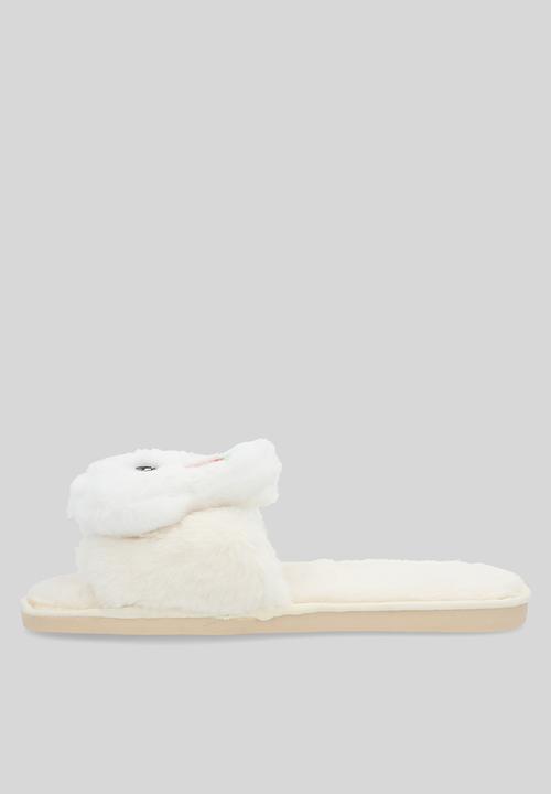 Superbalist - Rabbit slipper - white