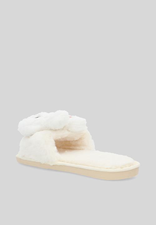 Superbalist - Rabbit slipper - white